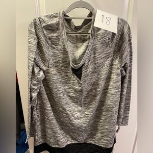 Livi active top white- black 18/20